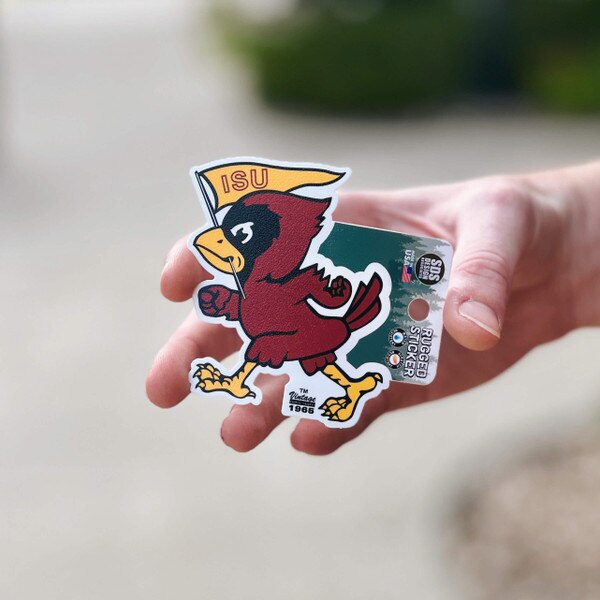 Pennant Cy Rugged Sticker (3"x3")